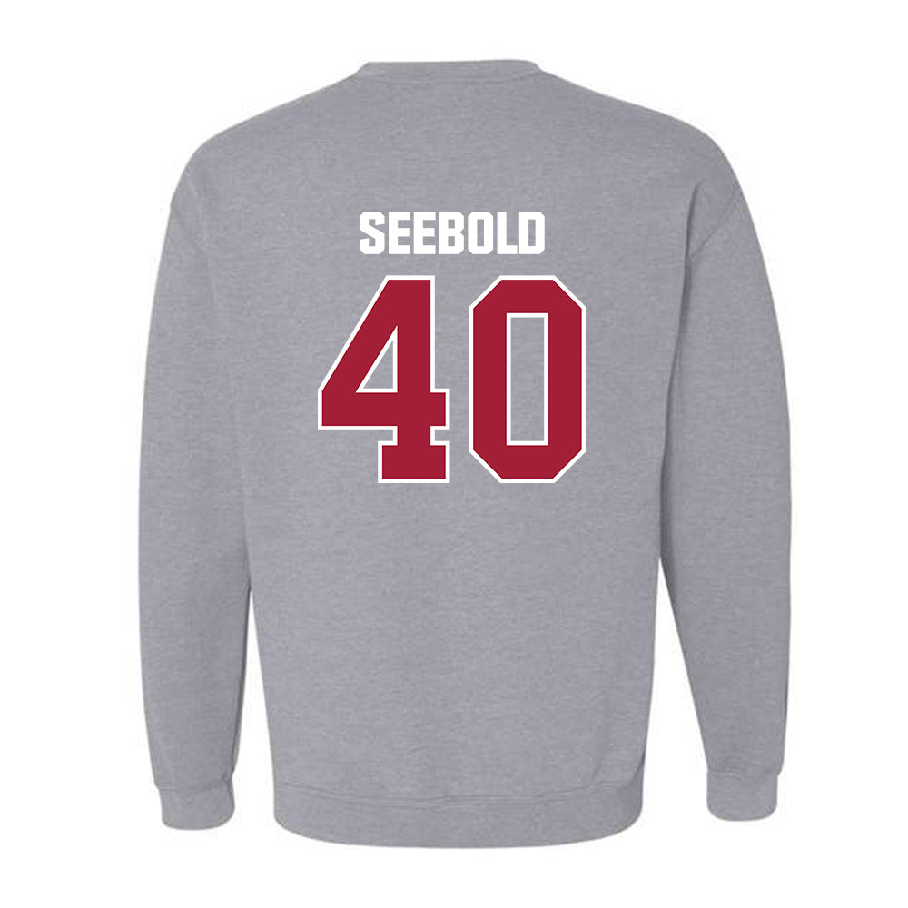 Indiana - NCAA Baseball : Gavin Seebold - Classic Shersey Crewneck Sweatshirt-1