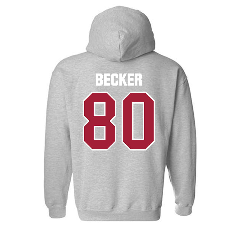 Indiana - NCAA Football : Charlie Becker - Classic Shersey Hooded Sweatshirt-1