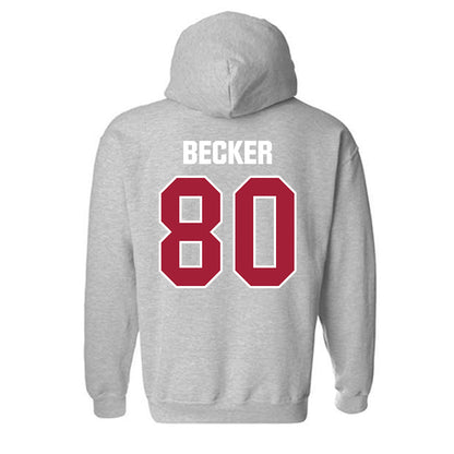Indiana - NCAA Football : Charlie Becker - Classic Shersey Hooded Sweatshirt-1
