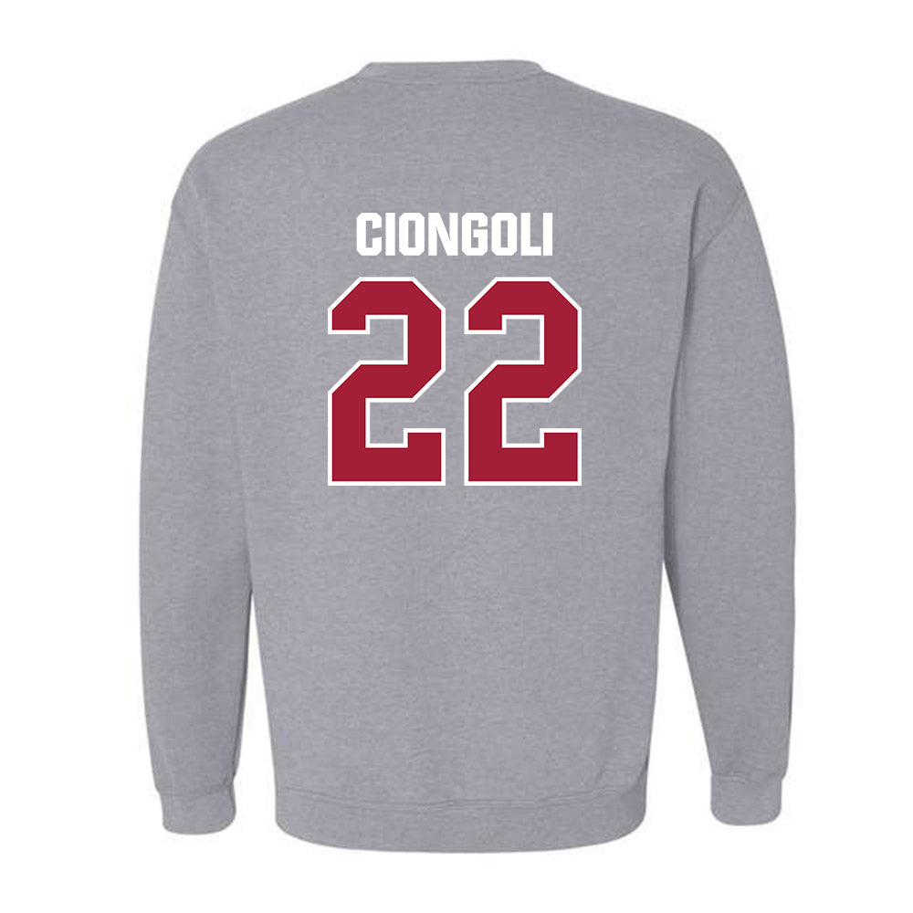 Indiana - NCAA Football : Ace Ciongoli - Classic Shersey Crewneck Sweatshirt-1