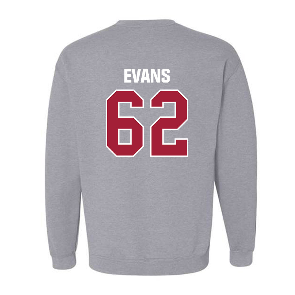 Indiana - NCAA Football : Drew Evans - Classic Shersey Crewneck Sweatshirt-1