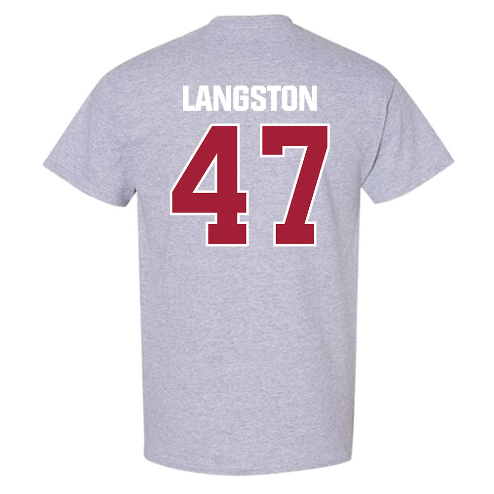 Indiana - NCAA Football : Mark Langston - Classic Shersey T-Shirt-1