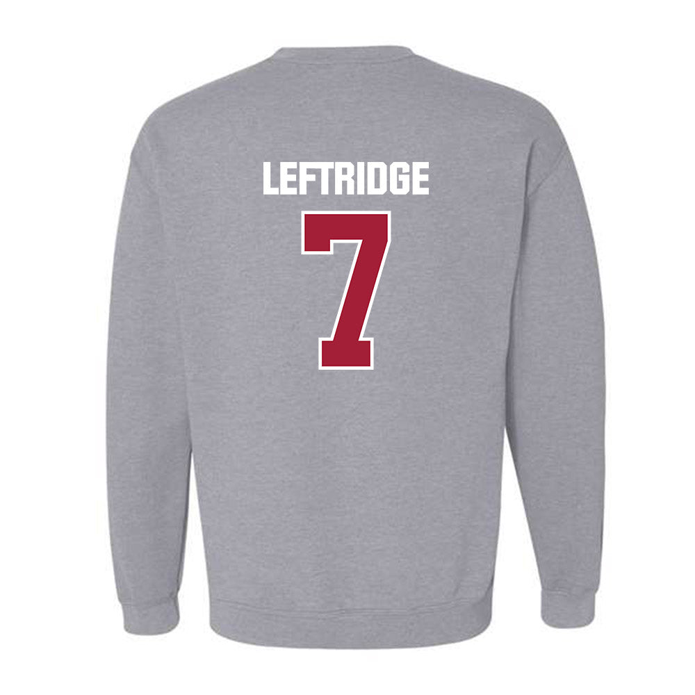 Indiana - NCAA Women's Volleyball : Hannah Leftridge - Classic Shersey Crewneck Sweatshirt-1