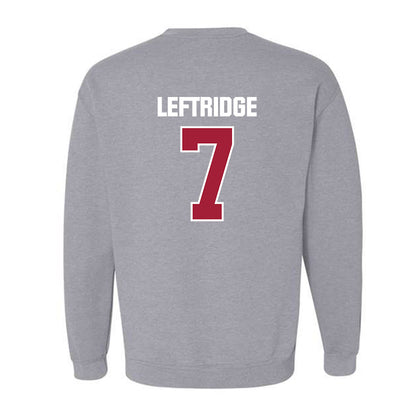 Indiana - NCAA Women's Volleyball : Hannah Leftridge - Classic Shersey Crewneck Sweatshirt-1