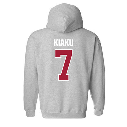 Indiana - NCAA Women's Basketball : Jerni Kiaku - Classic Shersey Hooded Sweatshirt-1