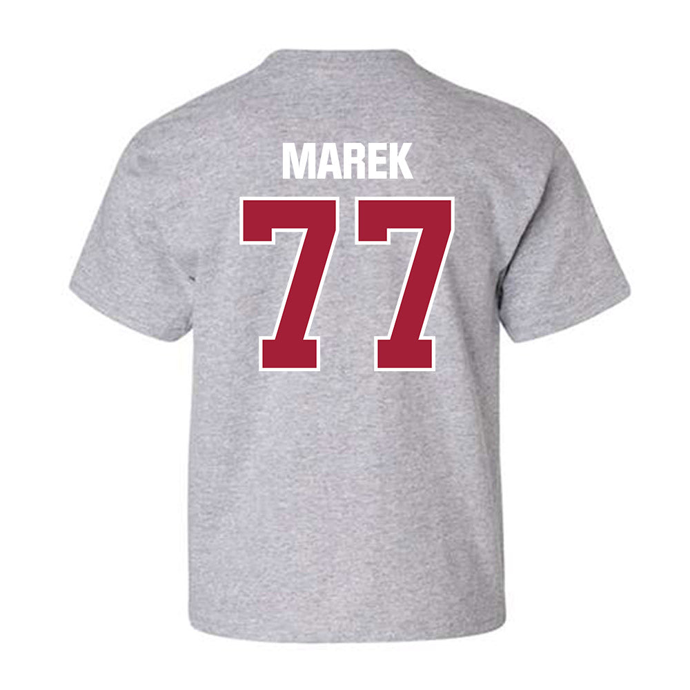 Indiana - NCAA Football : Matt Marek - Classic Shersey Youth T-Shirt-1