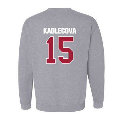 Indiana - NCAA Women's Basketball : Valentyna Kadlecova - Classic Shersey Crewneck Sweatshirt-1