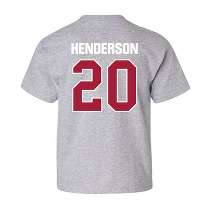 Indiana - NCAA Football : Dontrae Henderson - Classic Shersey Youth T-Shirt-1