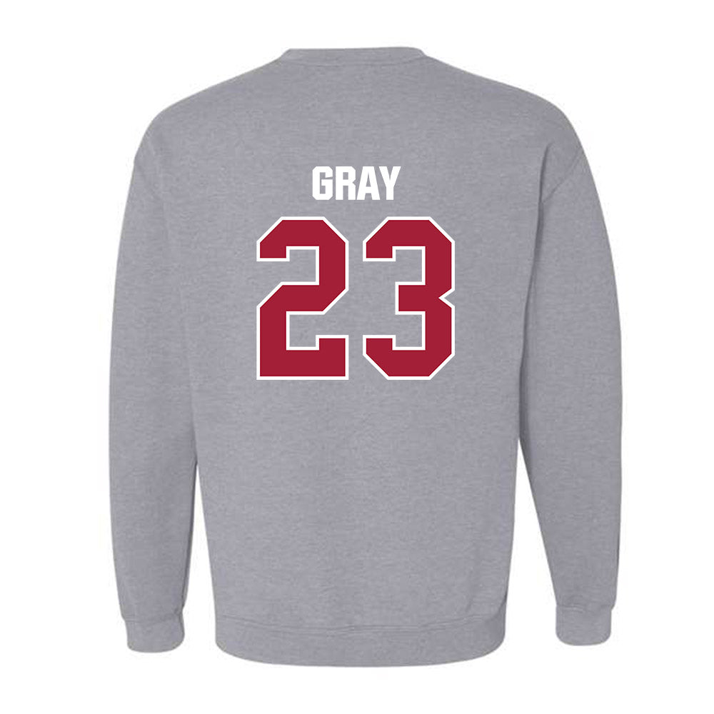 Indiana - NCAA Women's Volleyball : Victoria Gray - Classic Shersey Crewneck Sweatshirt-1