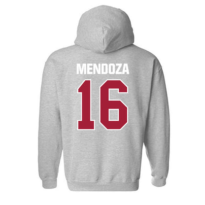 Indiana - NCAA Football : Alberto Mendoza - Classic Shersey Hooded Sweatshirt-1