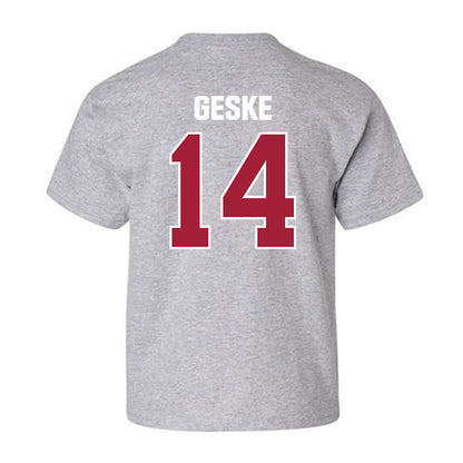 Indiana - NCAA Football : Maverick Geske - Classic Shersey Youth T-Shirt-1