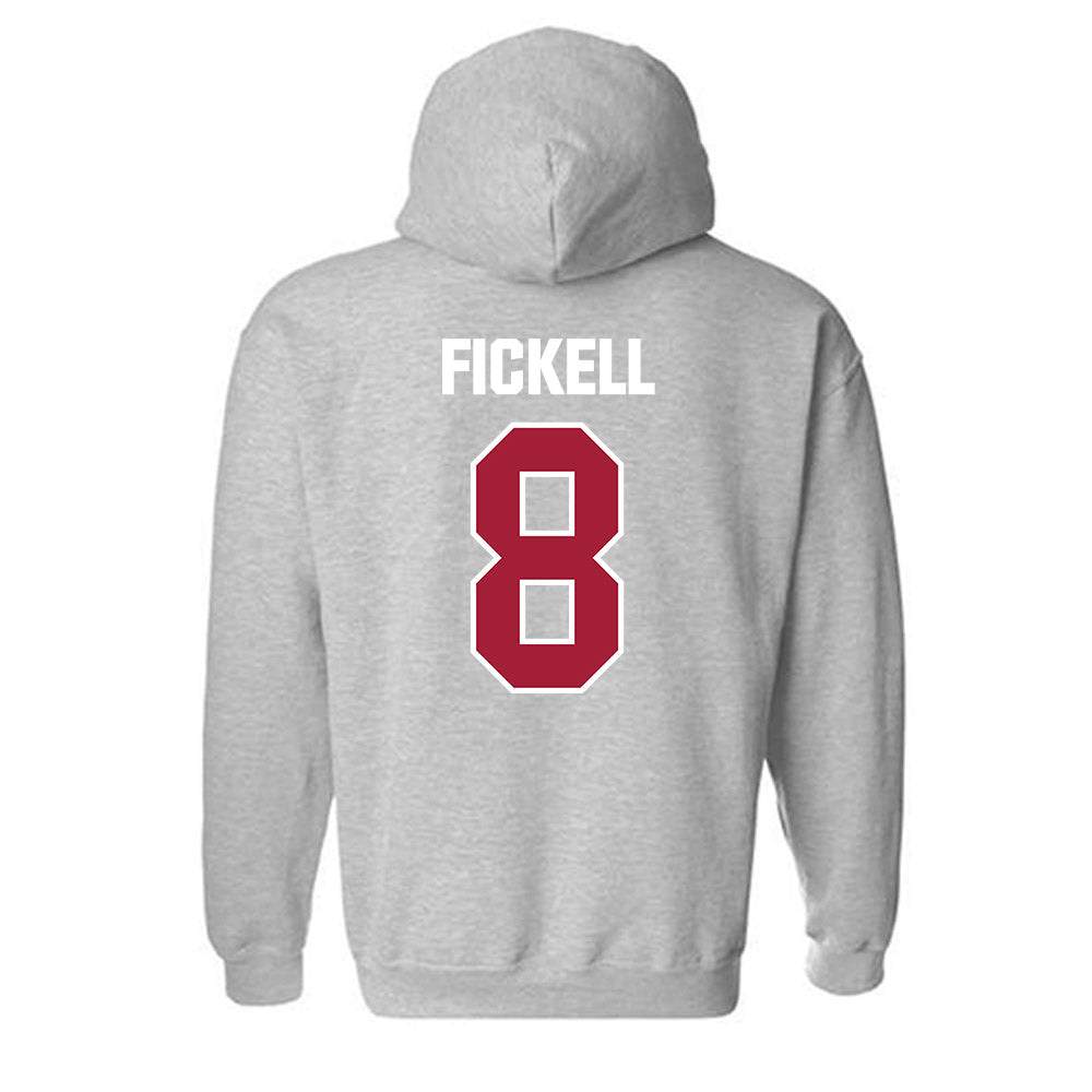 Indiana - NCAA Women's Volleyball : Luca Fickell - Classic Shersey Hooded Sweatshirt-1