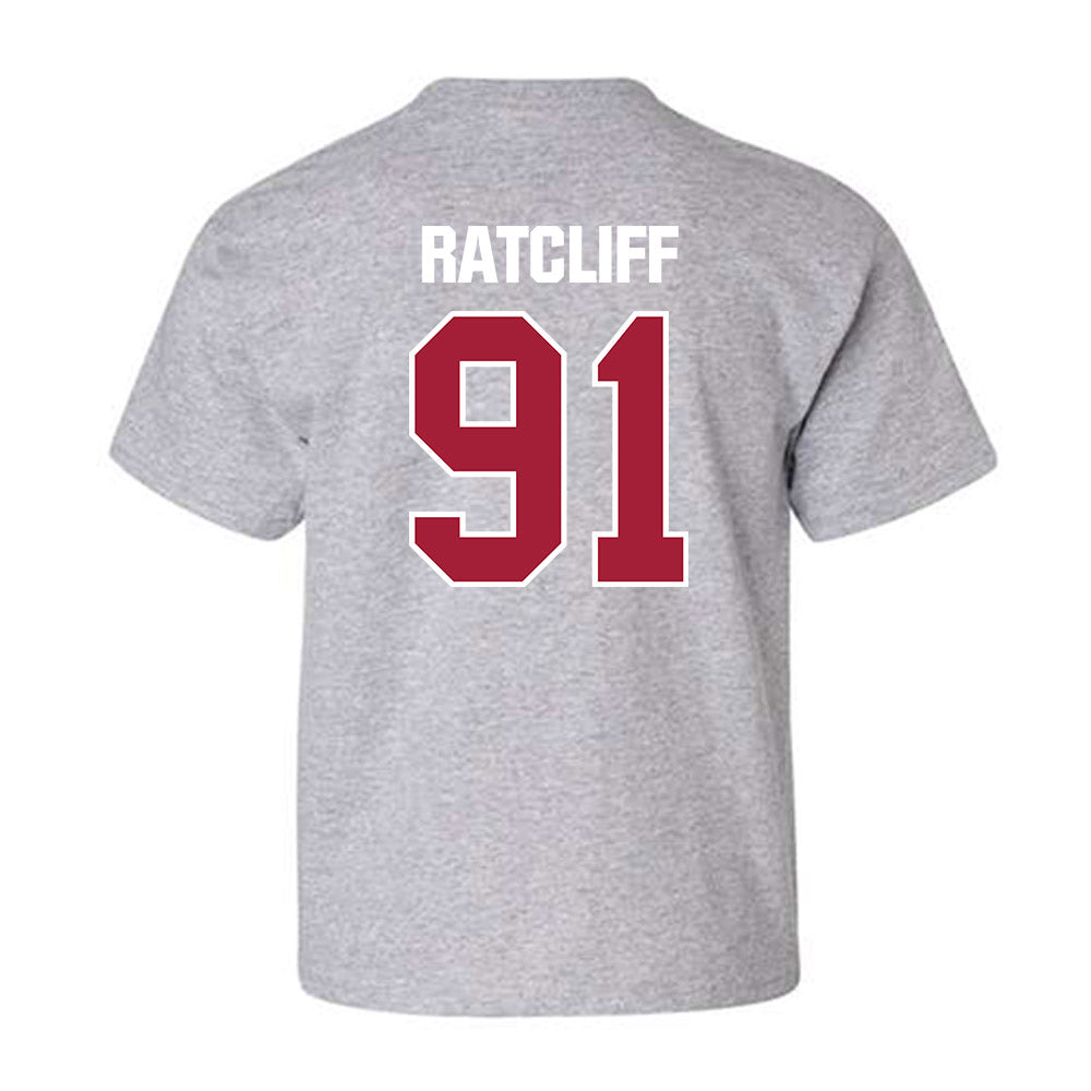 Indiana - NCAA Football : Dominique Ratcliff - Classic Shersey Youth T-Shirt-1