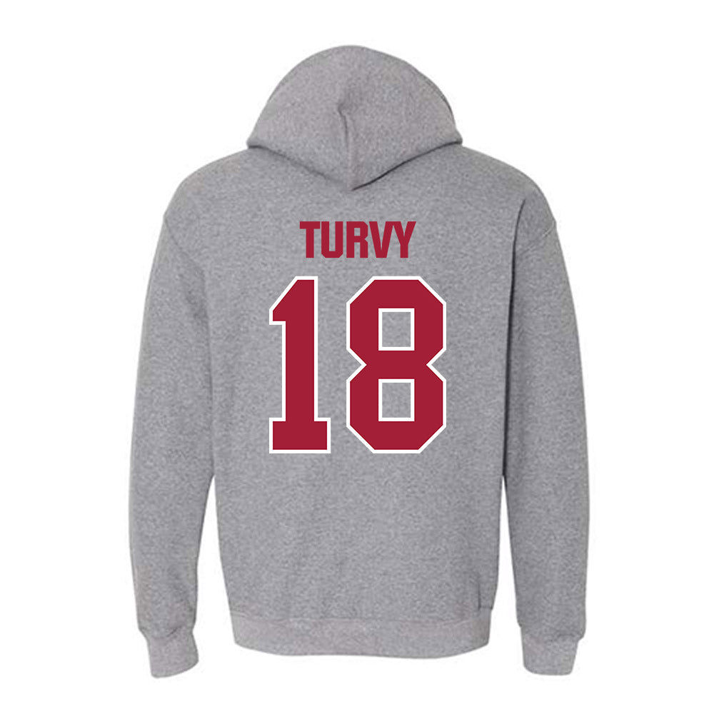 Indiana - NCAA Football : Andrew Turvy - Classic Shersey Hooded Sweatshirt-1