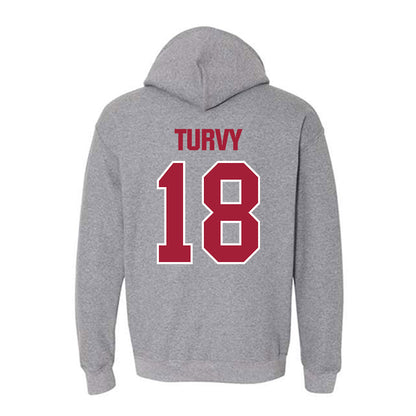 Indiana - NCAA Football : Andrew Turvy - Classic Shersey Hooded Sweatshirt-1