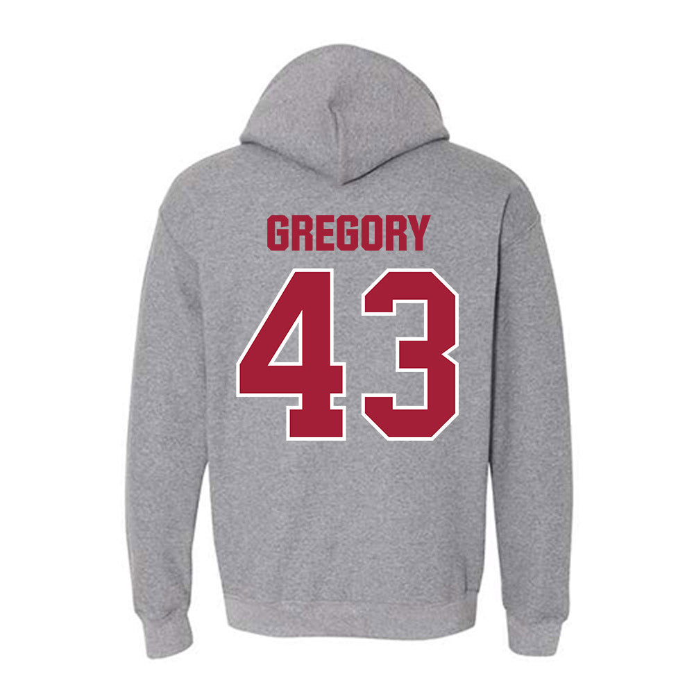 Indiana - NCAA Softball : Megan Gregory - Classic Shersey Hooded Sweatshirt-1