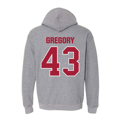 Indiana - NCAA Softball : Megan Gregory - Classic Shersey Hooded Sweatshirt-1