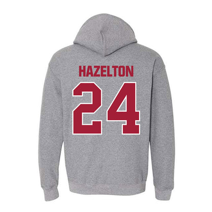 Indiana - NCAA Women's Volleyball : Reese Hazelton - Classic Shersey Hooded Sweatshirt-1