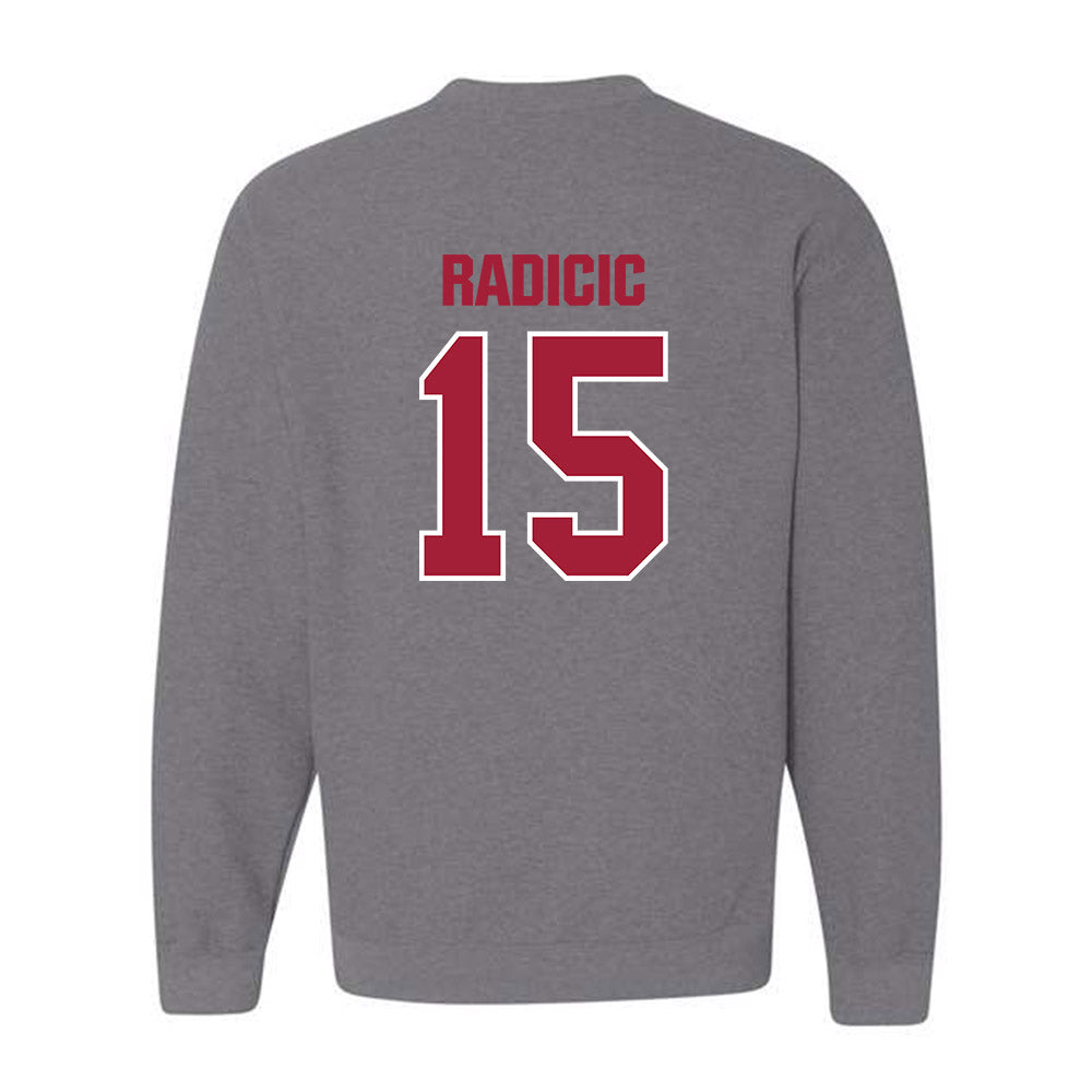 Indiana - NCAA Football : Nicolas Radicic - Classic Shersey Crewneck Sweatshirt-1