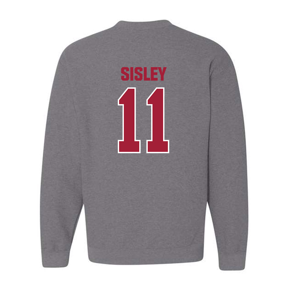 Indiana - NCAA Men's Basketball : Trent Sisley - Classic Shersey Crewneck Sweatshirt-1