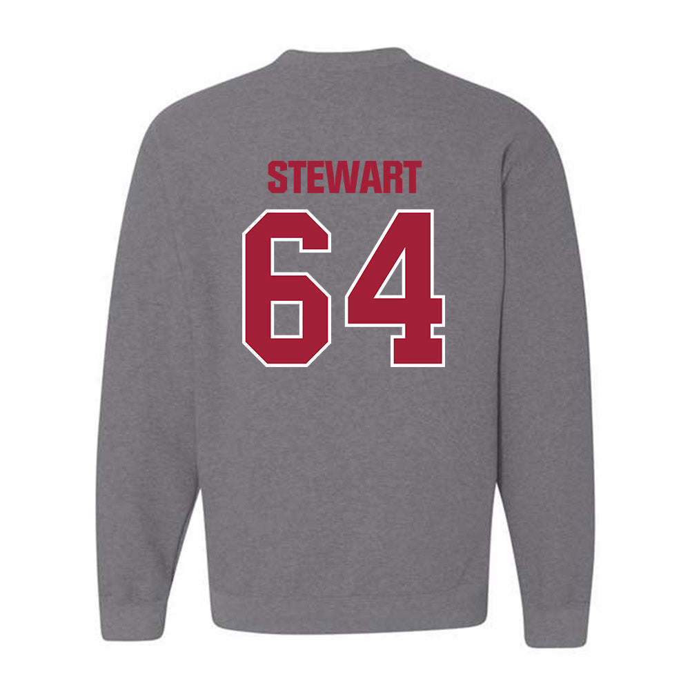 Indiana - NCAA Football : Race Stewart - Classic Shersey Crewneck Sweatshirt-1