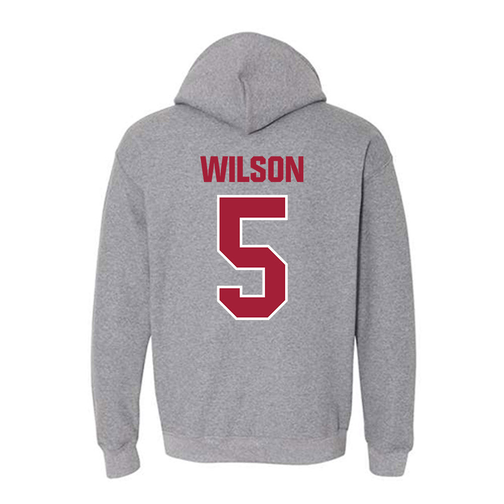 Indiana - NCAA Football : Grant Wilson - Classic Shersey Hooded Sweatshirt-1