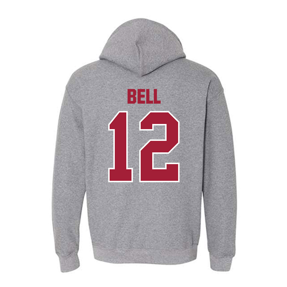 Indiana - NCAA Football : Jacob Bell - Classic Shersey Hooded Sweatshirt-1