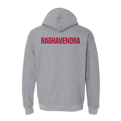 Indiana - NCAA Men's Tennis : Karan Raghavendra - Classic Shersey Hooded Sweatshirt-1