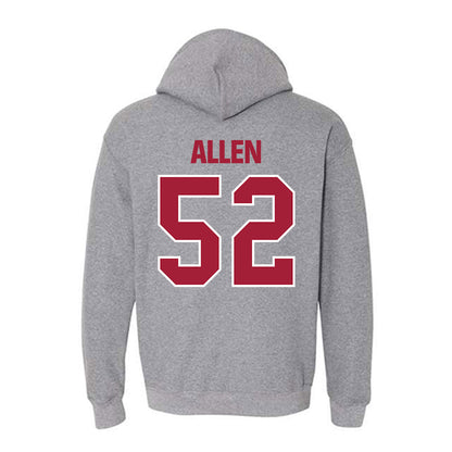 Indiana - NCAA Football : Clayton Allen - Classic Shersey Hooded Sweatshirt-1