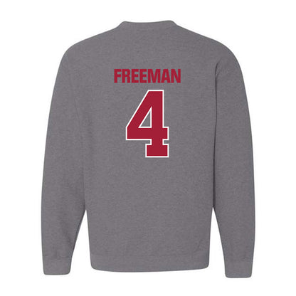 Indiana - NCAA Women's Field Hockey : Lily Freeman - Classic Shersey Crewneck Sweatshirt-1
