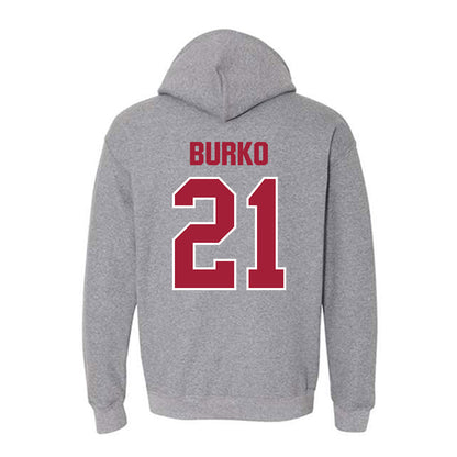 Indiana - NCAA Softball : Sydni Burko - Classic Shersey Hooded Sweatshirt-1
