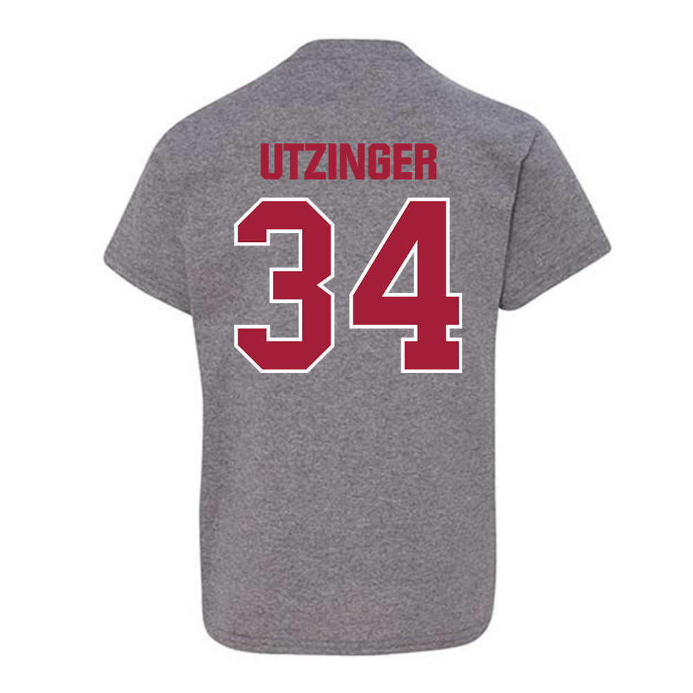 Indiana - NCAA Football : Jeff Utzinger - Classic Shersey Youth T-Shirt-1