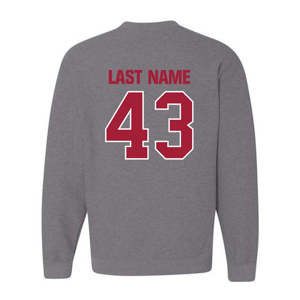 Indiana - NCAA Softball : Megan Gregory - Classic Shersey Crewneck Sweatshirt-1