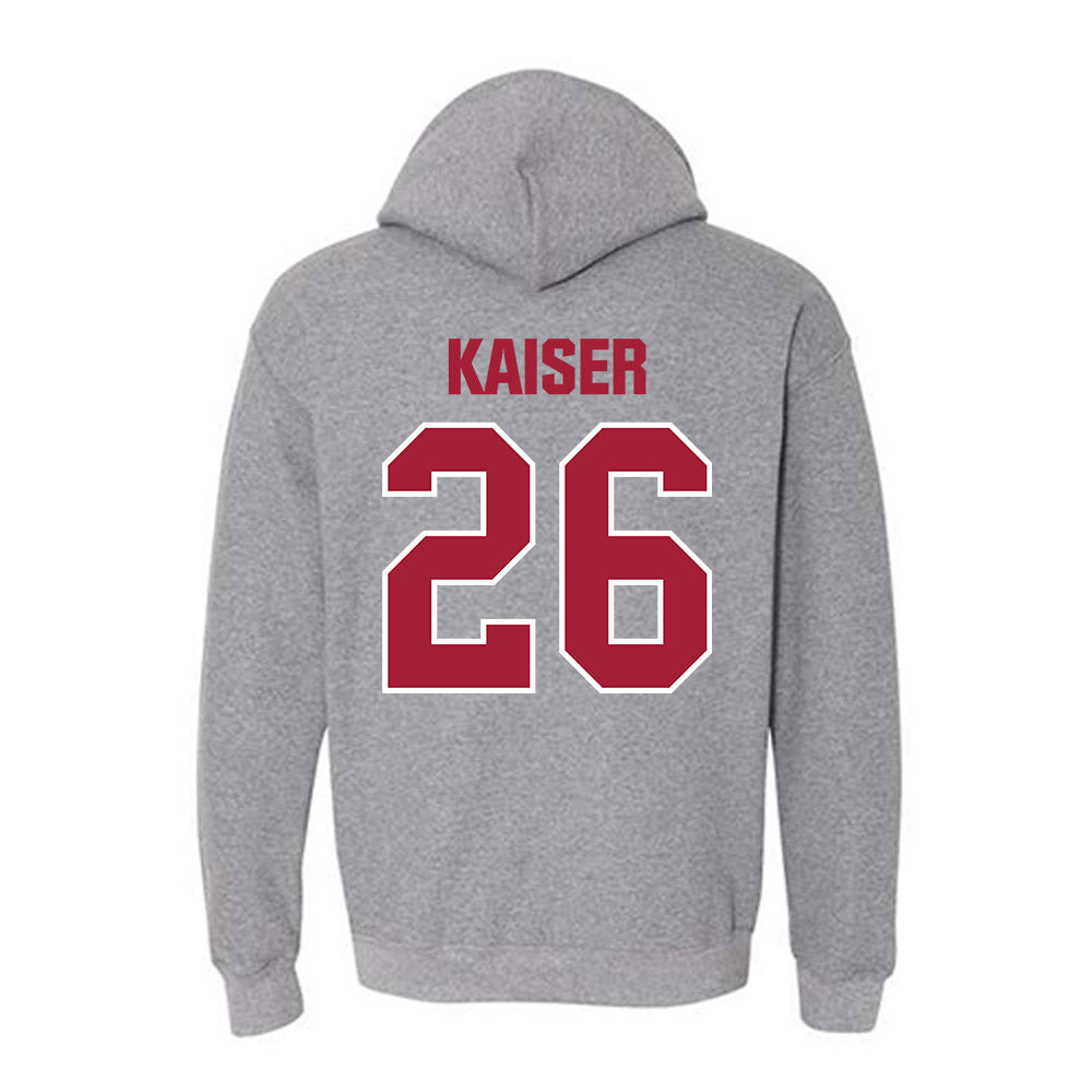 Indiana - NCAA Football : Cade Kaiser - Classic Shersey Hooded Sweatshirt-1