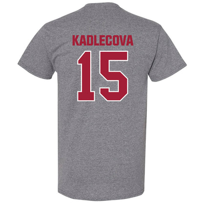 Indiana - NCAA Women's Basketball : Valentyna Kadlecova - Classic Shersey T-Shirt-1