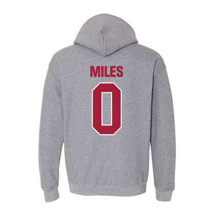 Indiana - NCAA Men's Basketball : Jasai Miles - Classic Shersey Hooded Sweatshirt-1