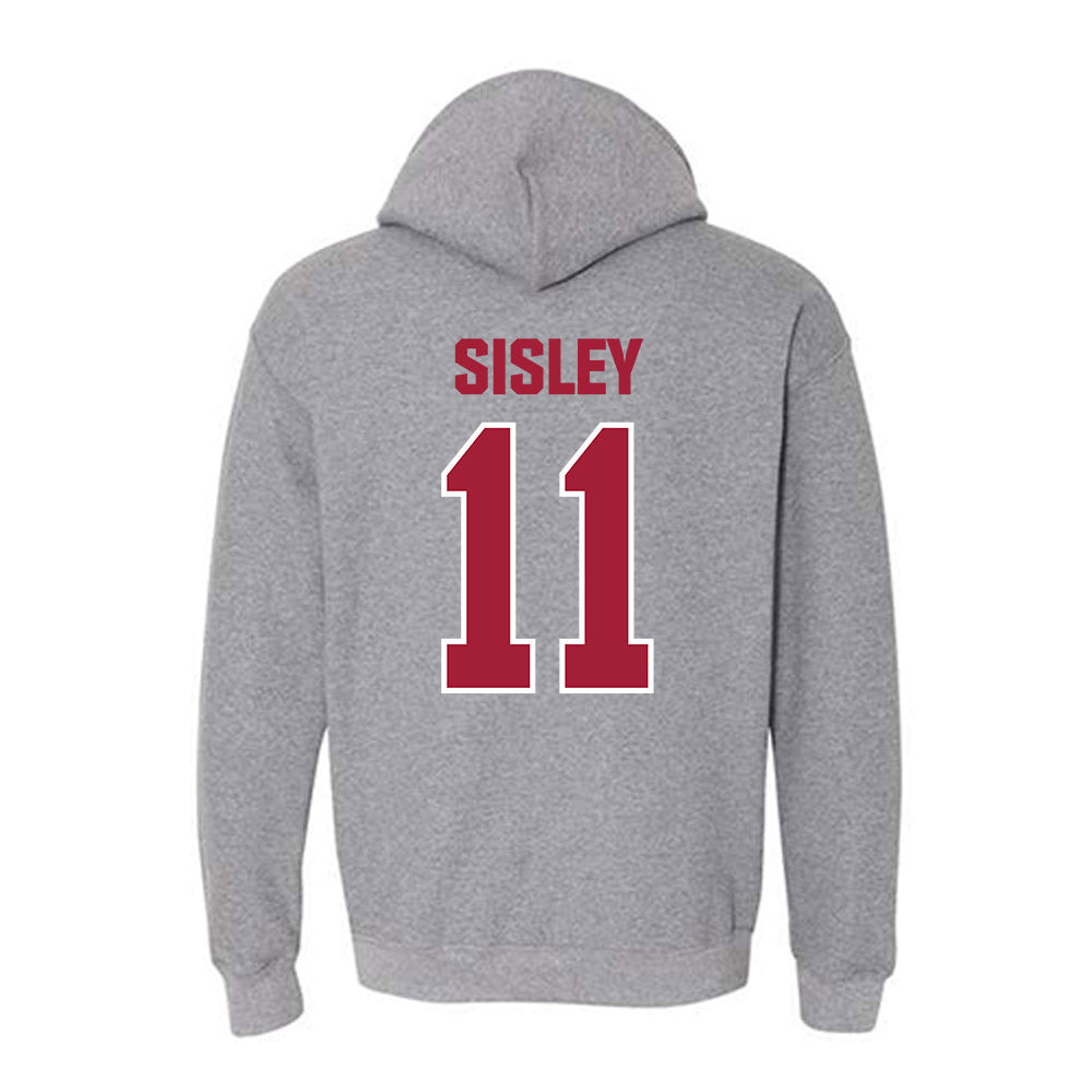 Indiana - NCAA Men's Basketball : Trent Sisley - Classic Shersey Hooded Sweatshirt-1