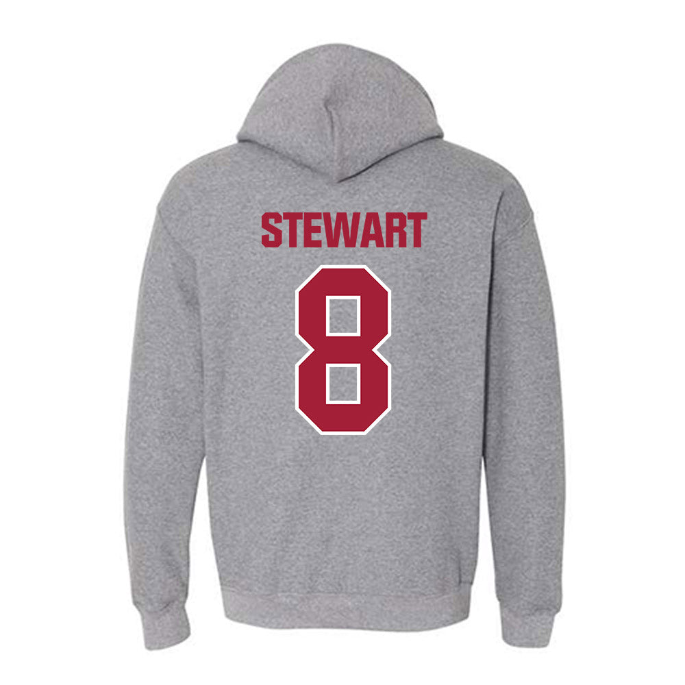 Indiana - NCAA Men's Soccer : Seth Stewart - Classic Shersey Hooded Sweatshirt-1