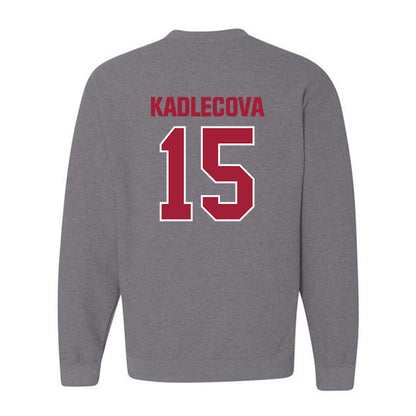 Indiana - NCAA Women's Basketball : Valentyna Kadlecova - Classic Shersey Crewneck Sweatshirt-1
