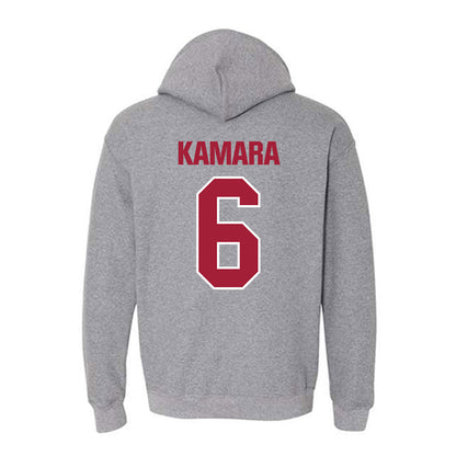 Indiana - NCAA Football : Mikail Kamara - Classic Shersey Hooded Sweatshirt-1