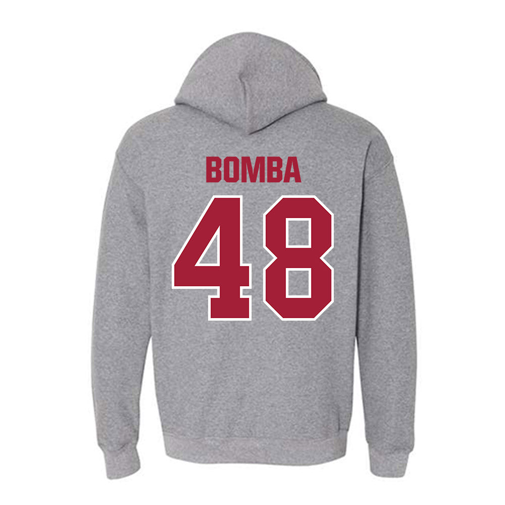 Indiana - NCAA Football : James Bomba - Classic Shersey Hooded Sweatshirt-1