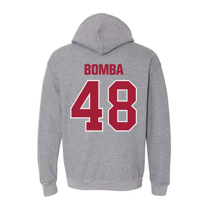 Indiana - NCAA Football : James Bomba - Classic Shersey Hooded Sweatshirt-1