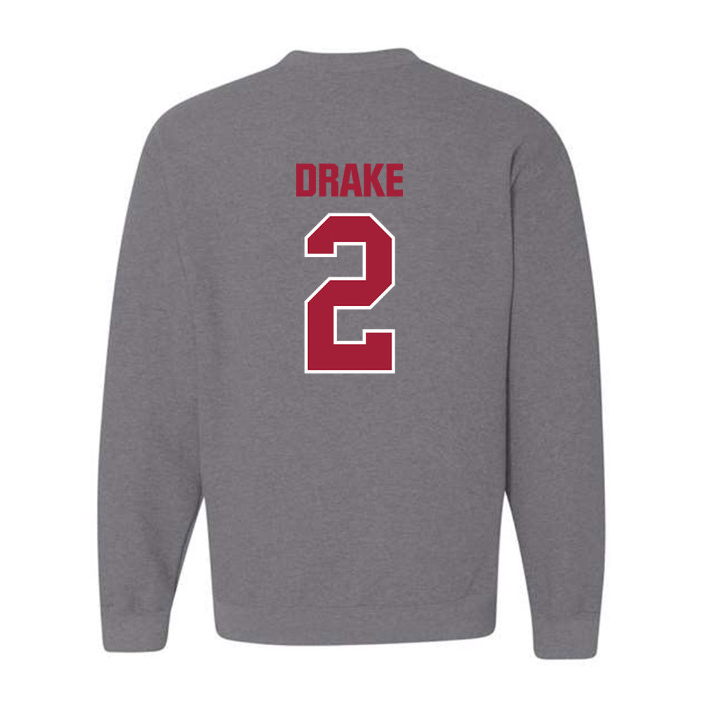 Indiana - NCAA Men's Basketball : Jason Drake - Classic Shersey Crewneck Sweatshirt-1