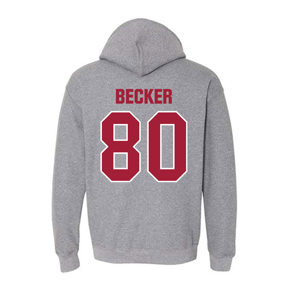 Indiana - NCAA Football : Charlie Becker - Classic Shersey Hooded Sweatshirt-1