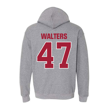 Indiana - NCAA Football : Finn Walters - Classic Shersey Hooded Sweatshirt-1