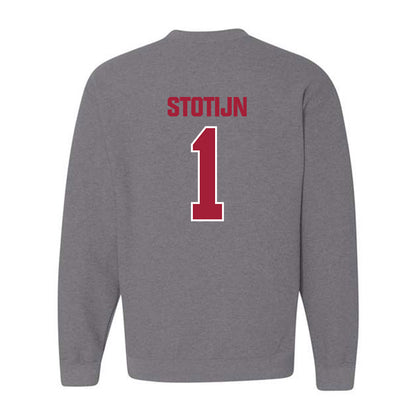 Indiana - NCAA Women's Basketball : Phoenix Stotijn - Classic Shersey Crewneck Sweatshirt-1