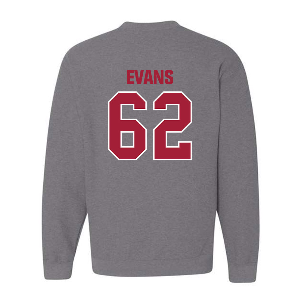 Indiana - NCAA Football : Drew Evans - Classic Shersey Crewneck Sweatshirt-1