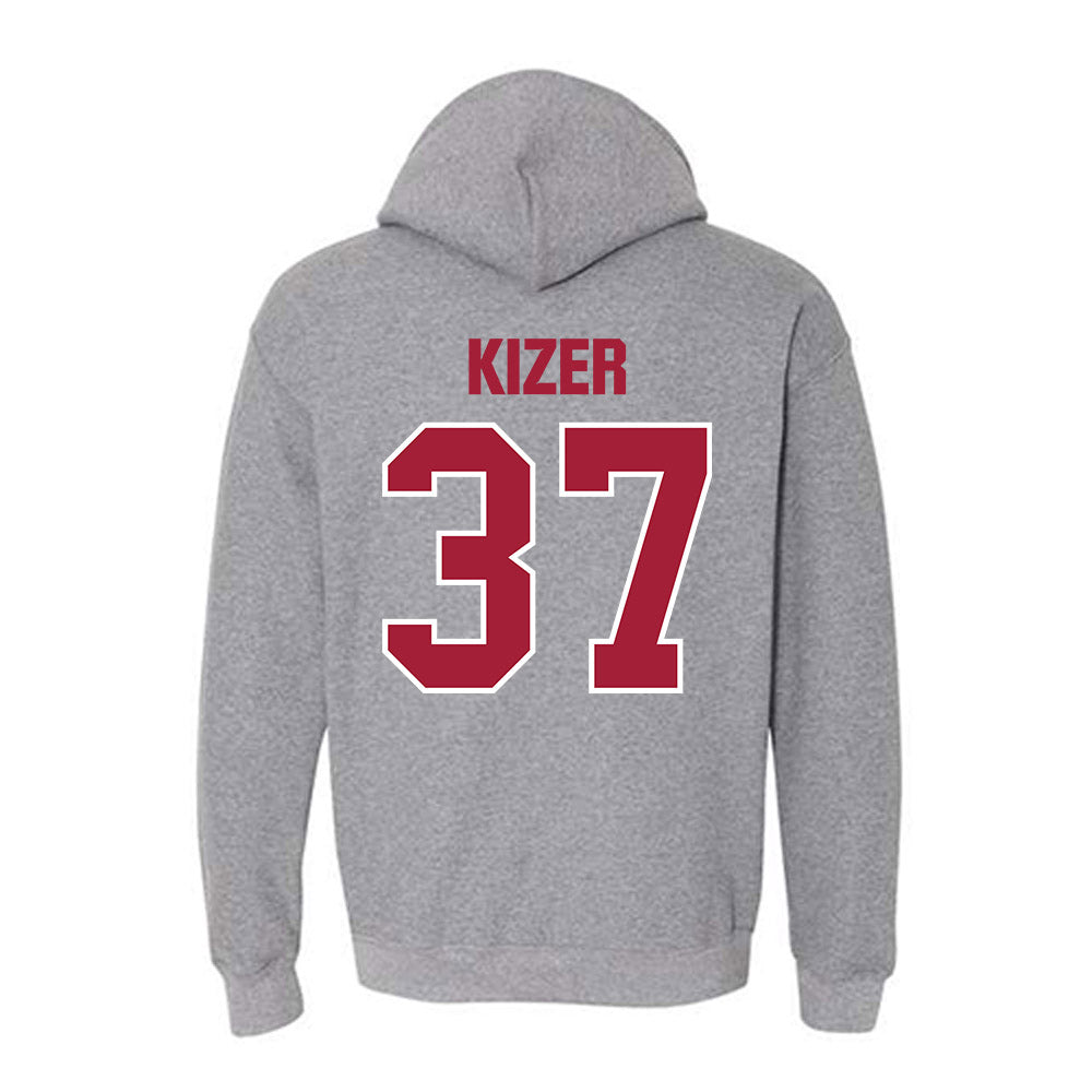 Indiana - NCAA Football : Heath Kizer - Classic Shersey Hooded Sweatshirt-1