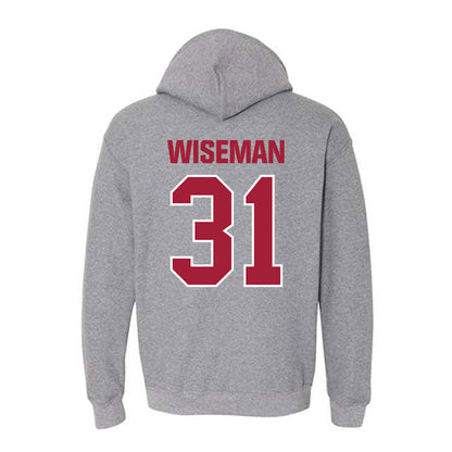 Indiana - NCAA Women's Basketball : Faith Wiseman - Classic Shersey Hooded Sweatshirt-1