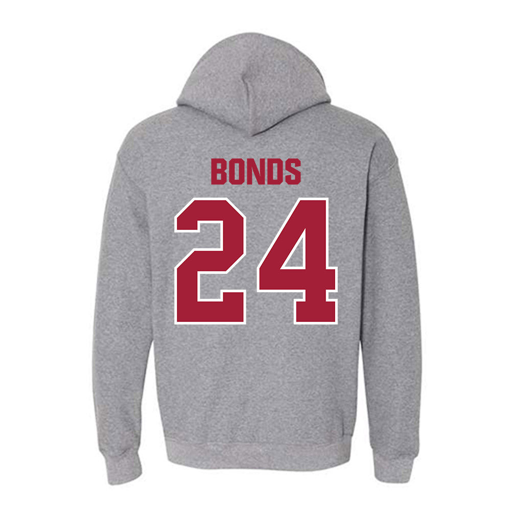 Indiana - NCAA Football : Bryson Bonds - Classic Shersey Hooded Sweatshirt-1